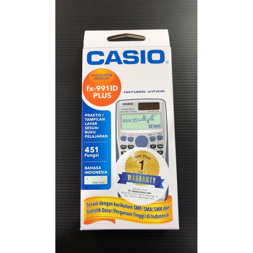 

CASIO FX-991 ID PLUS