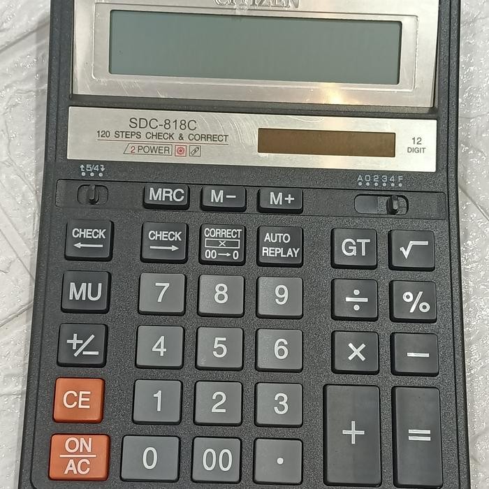 

KALKULATOR BESAR'KALKULATOR CITIZEN SBC-818C