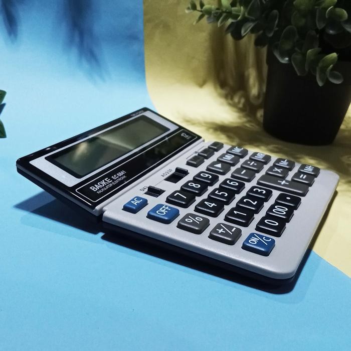 

BAOKE CALCULATOR EC-6841 KALKULATOR ELEKTRONIK 12 DIGIT MURAH