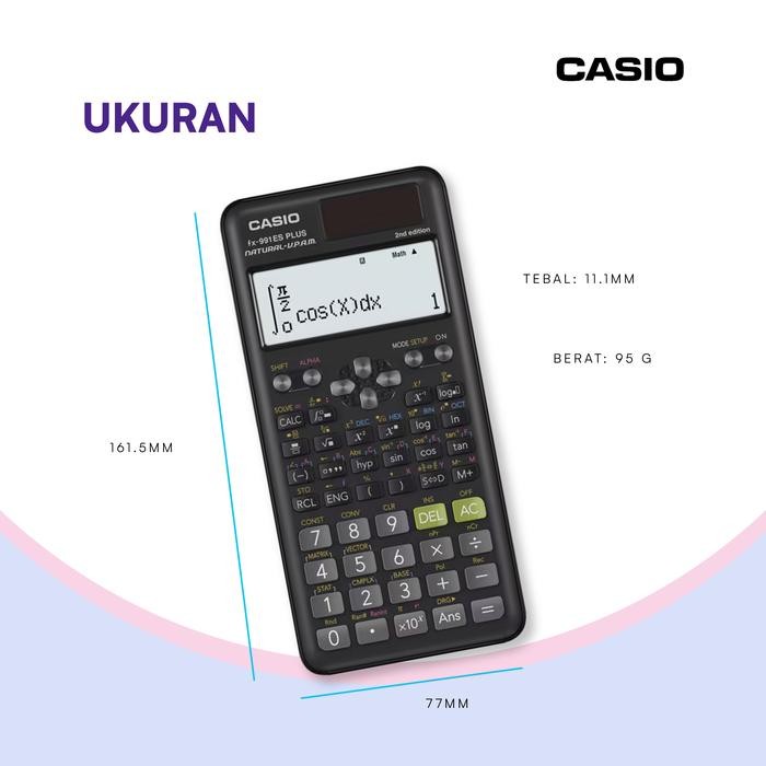

KALKULATOR CASIO CALCULATOR FX 991 ES PLUS - 2