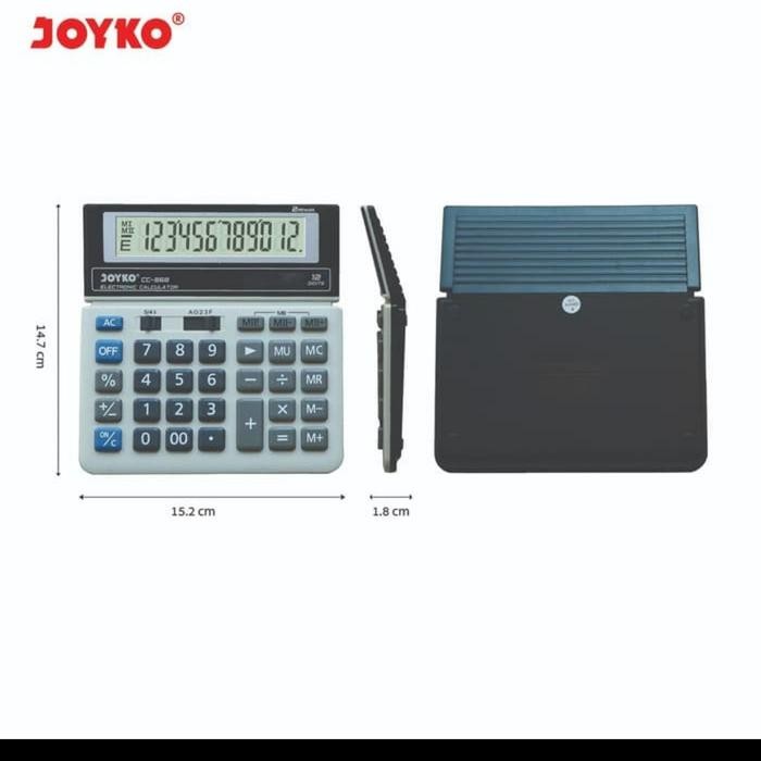 

CALCULATOR KALKULATOR JOYKO CC-868 12 DIGITS
