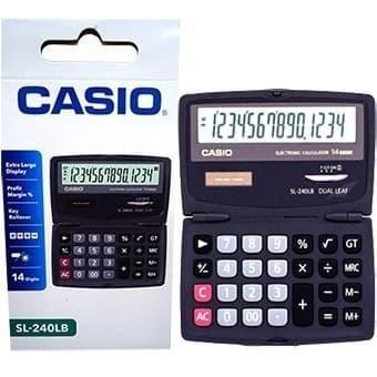 

CASIO CALCULATOR SL 240 LB RAMAH DI SAKU
