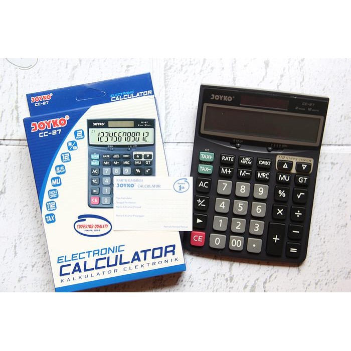 

KALCULATOR ELEKTRONIK JOYKO CC-27