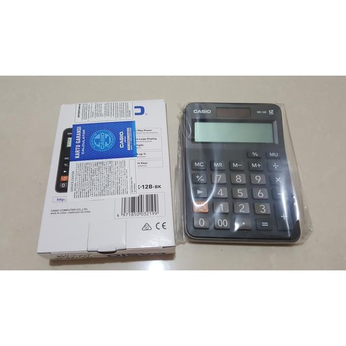 

KALKULATOR DENGAN PENAMPILAN ANGKA YANG BESAR - 12 DIGITS