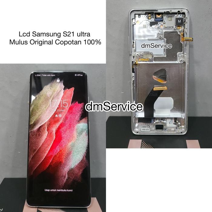 Lcd samsung s21 ultra Mulus original copotan