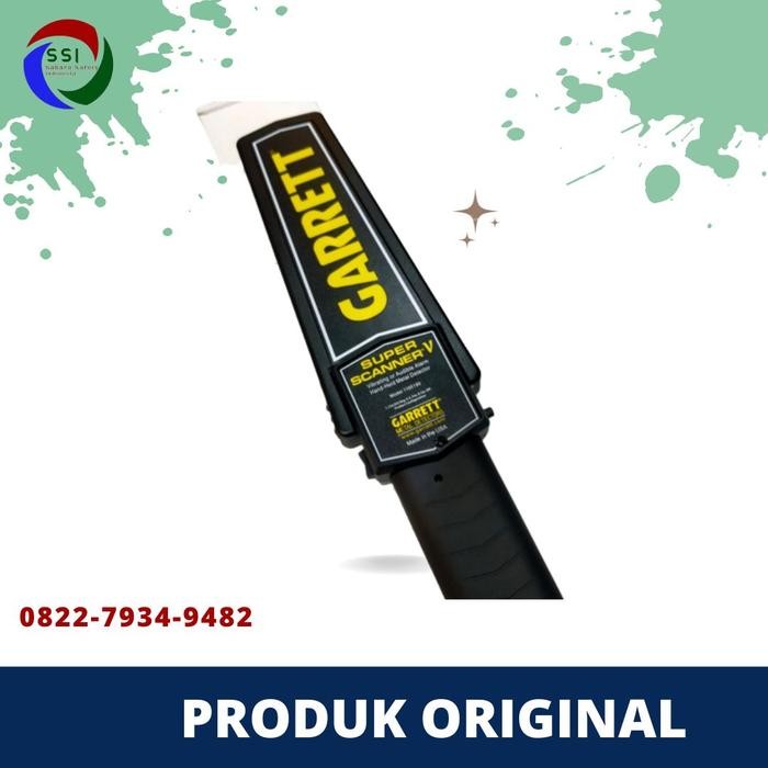 Paling Baik Metal Detector Garret Super Scanner V Original