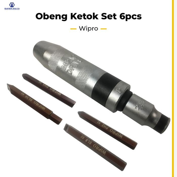 OBENG KETOK (IMPACT DRIVER) SET WIPRO WP 3106