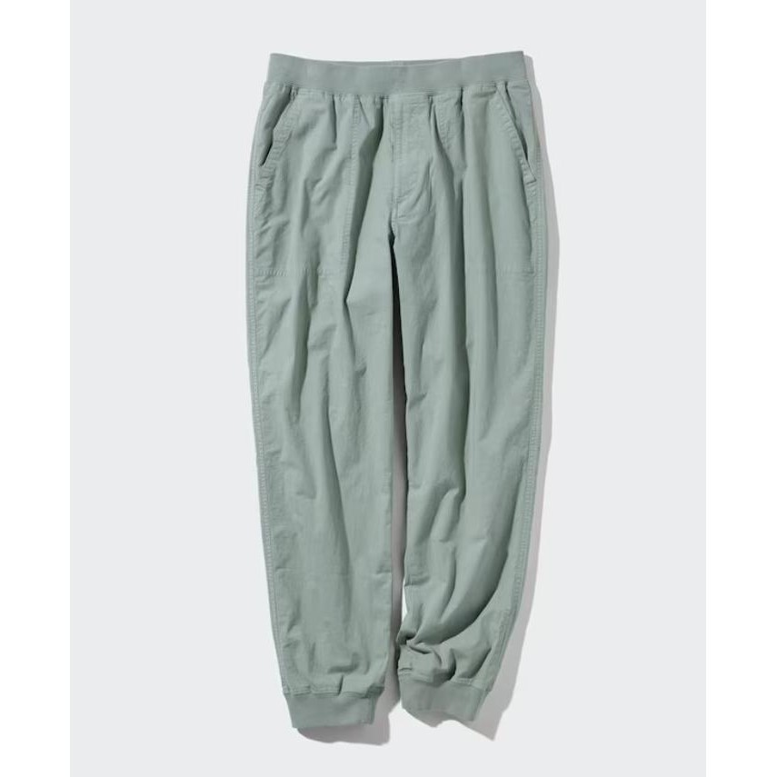 Uniqlo Cotton Relax Ribbed Jogger Pants
