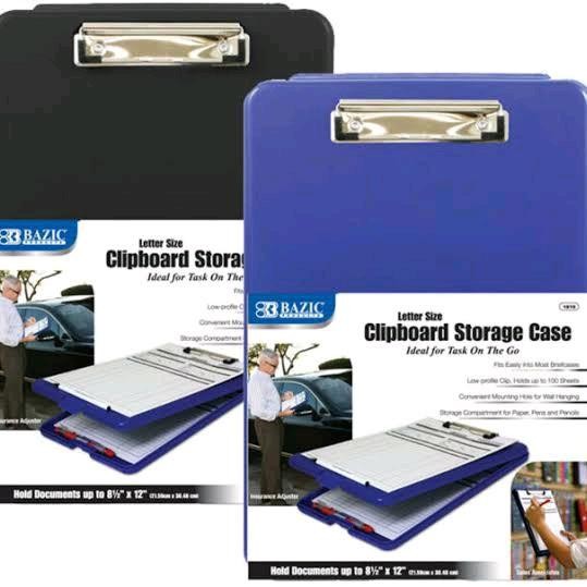 

Bazic 1810 ClipboardStorageCasePapanJalanUjianBentukTas