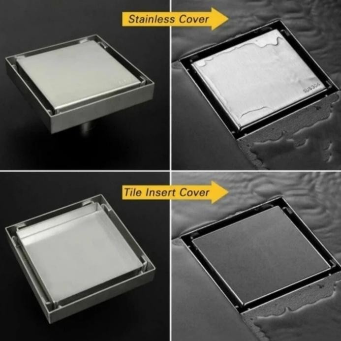 Floor Drain Anti Serangga/Banjir/Saringan Kamar Mandi/Smart