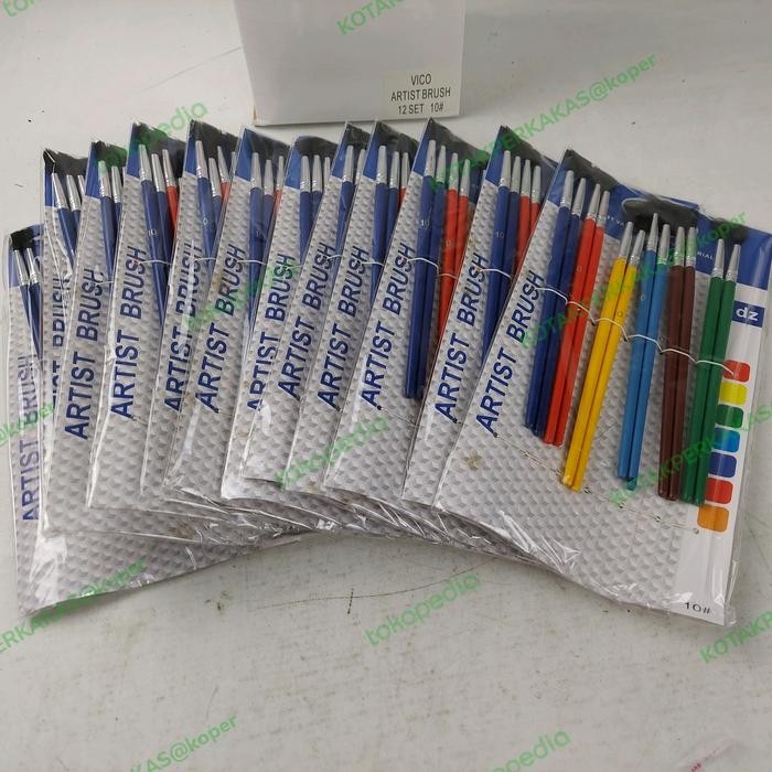 

Vico Kuas Gambar Per1Set@1 Lusin Ukuran 6-8-10-12 Inch/Grosir Per12Set
