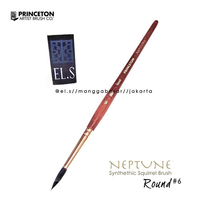 

Princeton Neptune Brush Round 6 ( Kuas Lukis )
