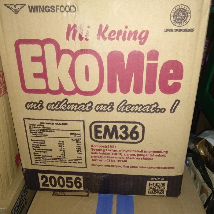 

3YC3 Eko Mie 600 Gram 1 Dus