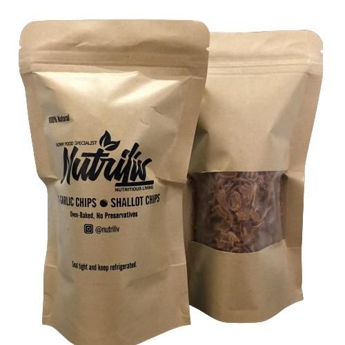 

3YC3 Nutriliv Bawang Merah Oven Panggang Tidak Digoreng Baked Shallot Chips