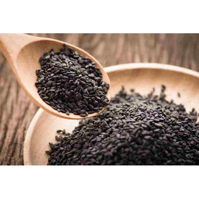 

3YC3 Biji Wijen Hitam Mentah / Raw Black Sesame - 1Kg