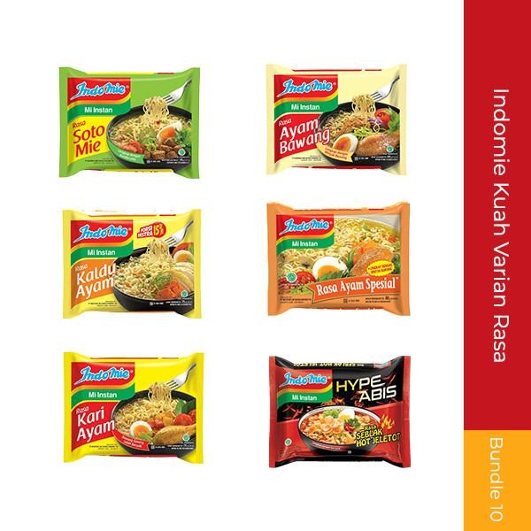 

H48Y Indomie Kuah Varian Rasa Bundle 10
