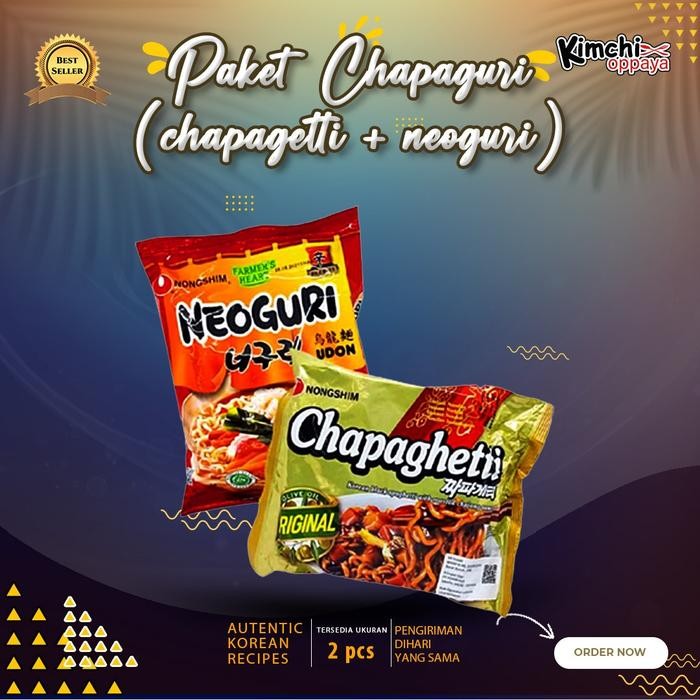 

H48Y Paket Chapaguri(Chapagetti + Neoguri) Asli Korea