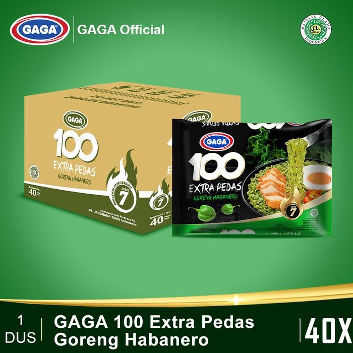 

H48Y Gaga 100 Extra Pedas Goreng Habanero (1 Dus Isi 40Pcs)