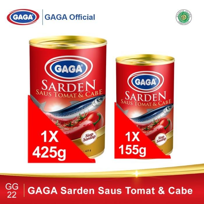 

H48Y Beli 1Pc Gaga Sarden Tomat 155G Beli 1Pc Gaga Sarden Tomat 425G Ikan Balado Kaleng