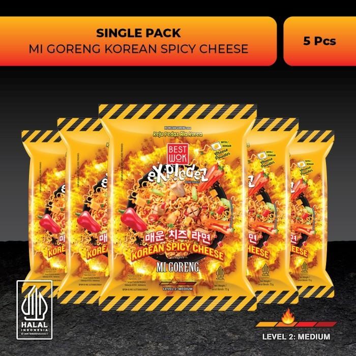 

H48Y Best Wok Mi Goreng Korean Spicy Cheese 5 Pcs