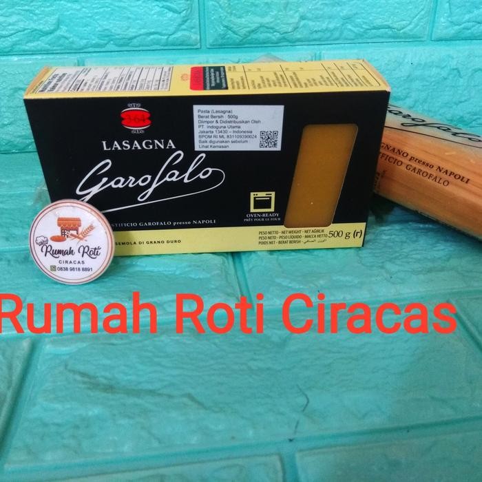 

H48Y Pasta Italy Lasagna Garofalo Lasanya Garfalo Spagheti Garafalo 500