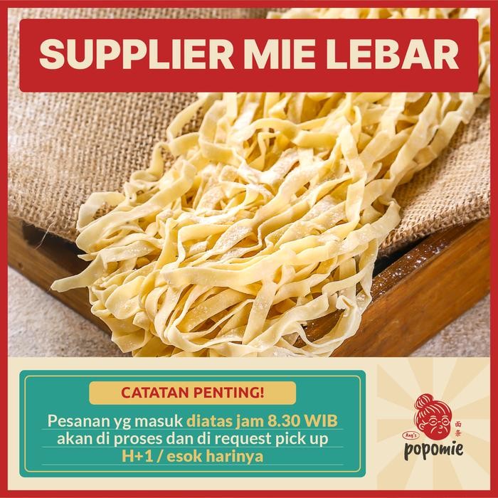 

H48Y Mee Pok Mie Lebar Mie Kasar Mie Gepeng Mie Besar Mie Kwetiau Mie Telur