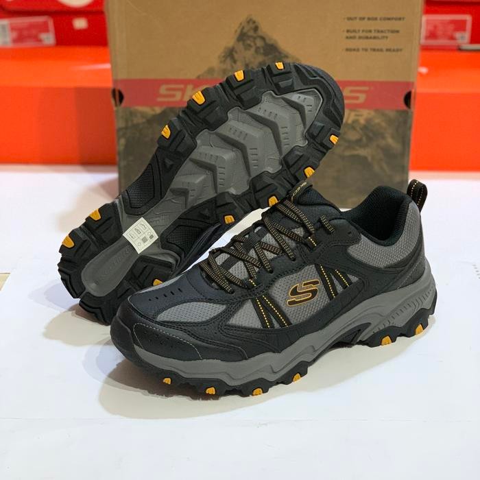 Terbaru SEPATU OUTDOOR SKECHERS STAMINA AT ORIGINAL STORE (237527/BKCC)