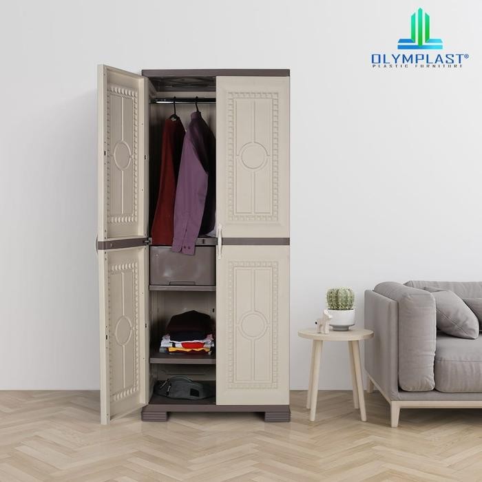 Lemari Plastik Olimplast Omc St1 Graha (Free Perakitan)