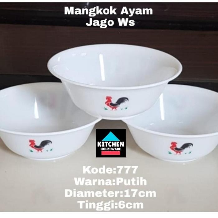 Mangkok Ayam Plastik 1 Lusin