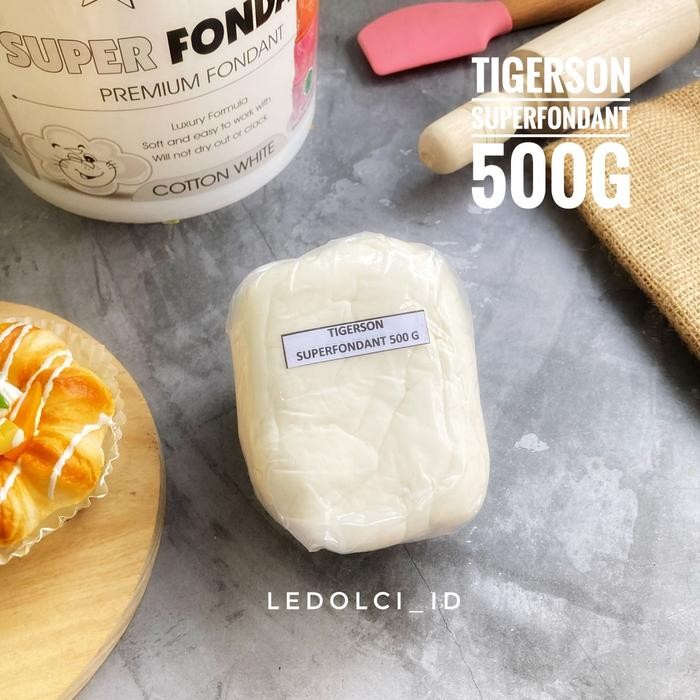 

TIGERSON FONDANT SUPER FONDANT PREMIUM REPACK 500 GRAM
