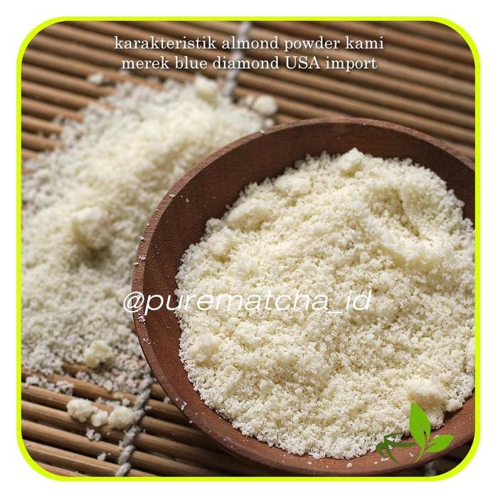 

Almond Powder Blue Diamond import kacang Almond bubuk USA 250gr grosir