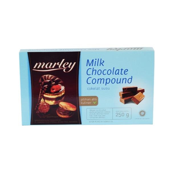 

Marley Compound Coklat Blok 250 Gram untuk Pembuatan Kue - Food, Baking