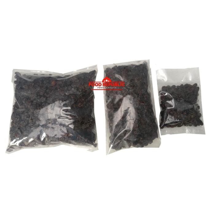 

KISMIS HITAM 1 KG - DARK RAISIN - DRY BLACK RAISIN USA HALAL PREMIUM