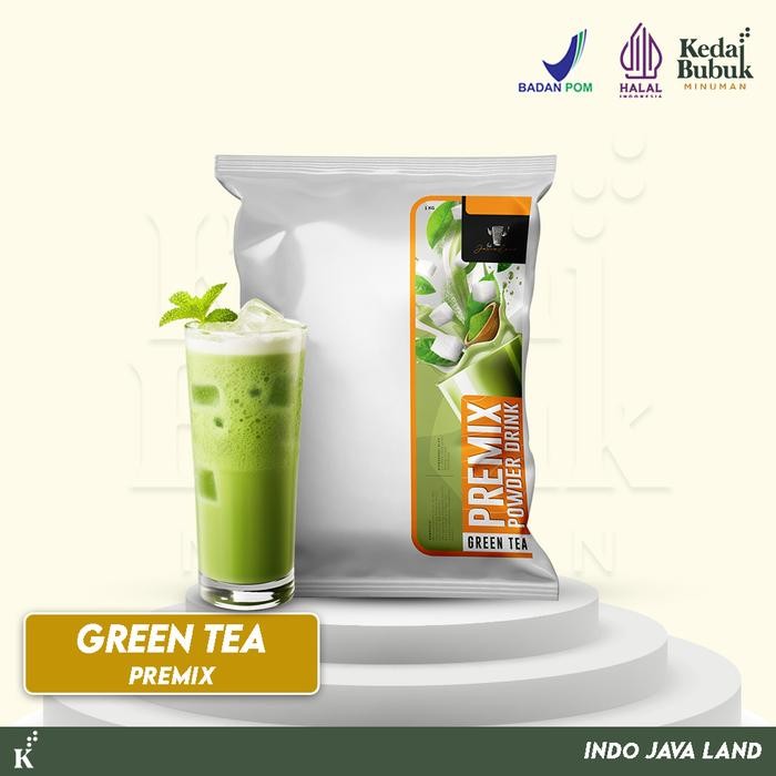 

Bubuk Minuman Greentea Mix Sugar 1Kg