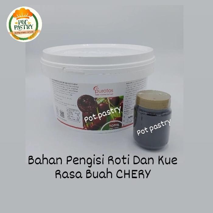 

Topping Filling Dark Chery ( Repack ) 250gr
