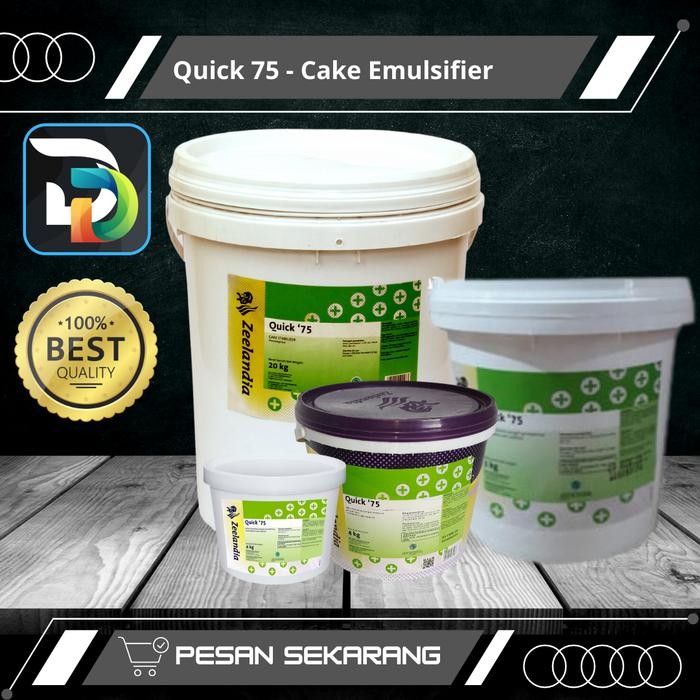 

zeelandia Quick 75 penstabil kue 4 kg/pail