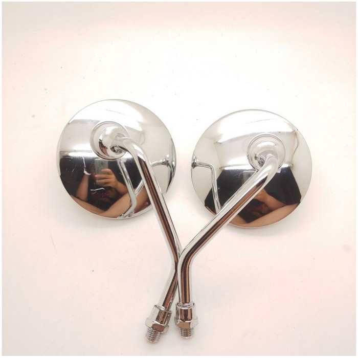 Daytona - Spion Cb100 Model Mini Chrome Nekel Kaca Cembung