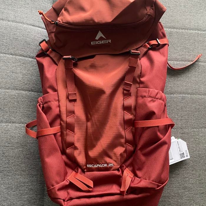 BestSeller Tas carier eiger escapade 25L, new original eiger.