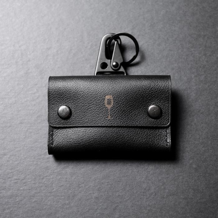 

SIAPKIRIM Verne Indonesia x Locaahands Card Case - Dompet Kartu Kulit - Black READY STOCK