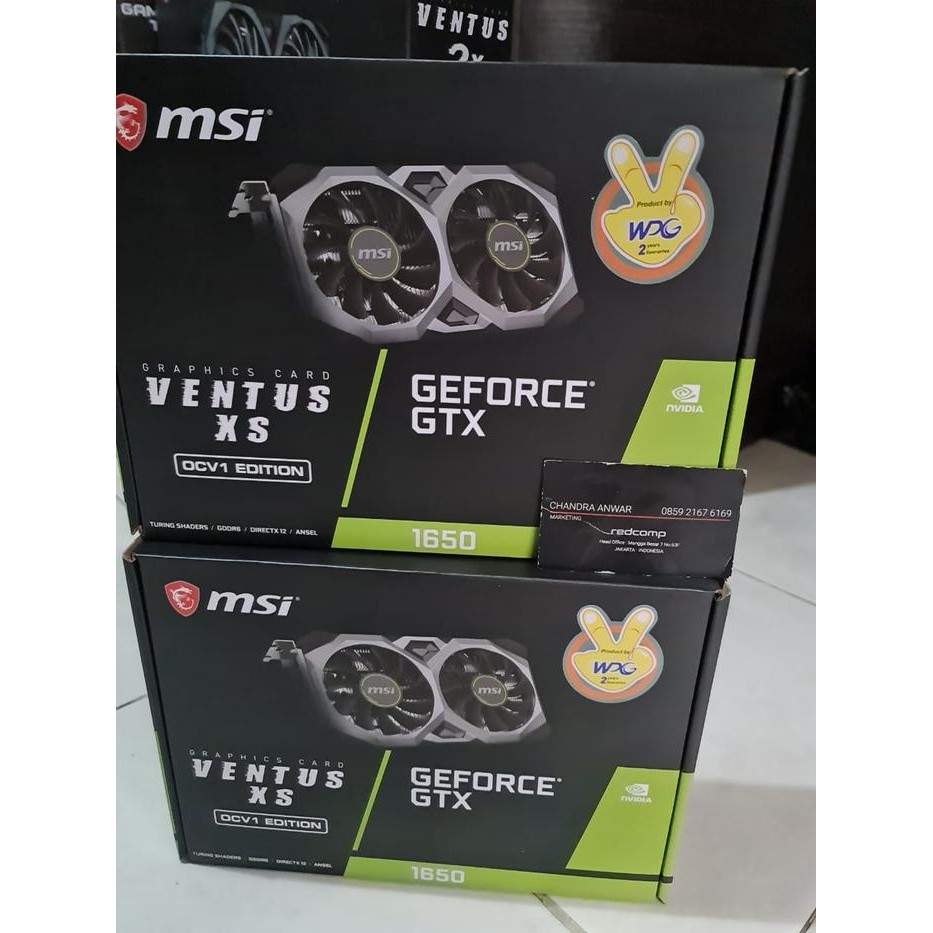 Promo Msi Gtx 1650 4Gb Ddr6 - Ventus Xs / Msi Gtx 1650 Ventus Xs 4G Oc