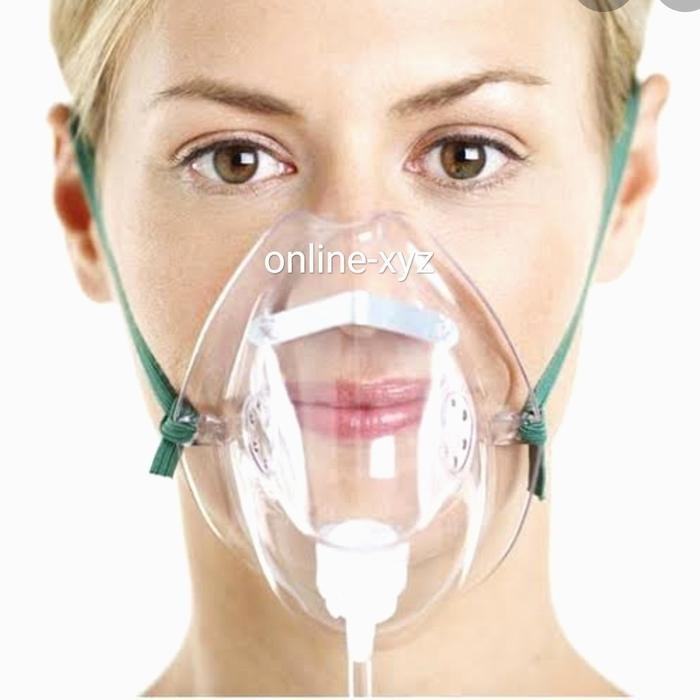JTTOP" SELANG MASKER OKSIGEN SUNGKUP TABUNG OXYGEN MULUT HIDUNG NASAL DEWASA