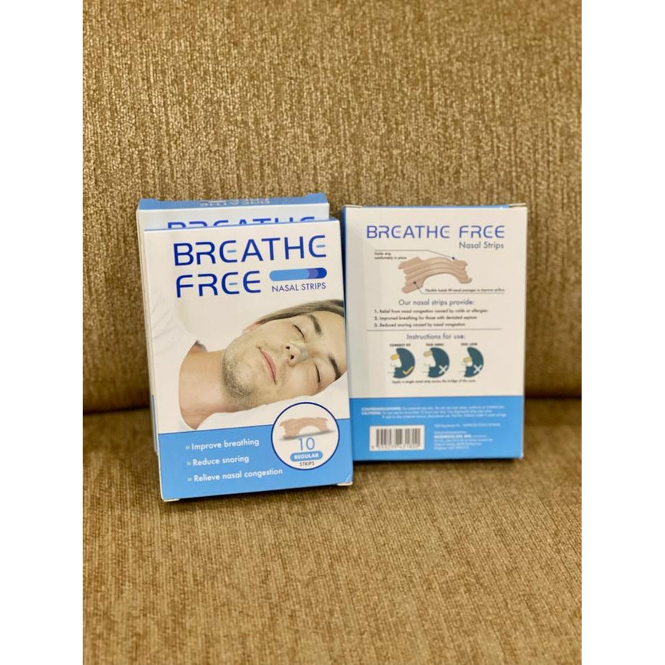 JTTOP" BREATHE FREE NASAL STRIPS NASAL STRIPS BREATHE RIGHT