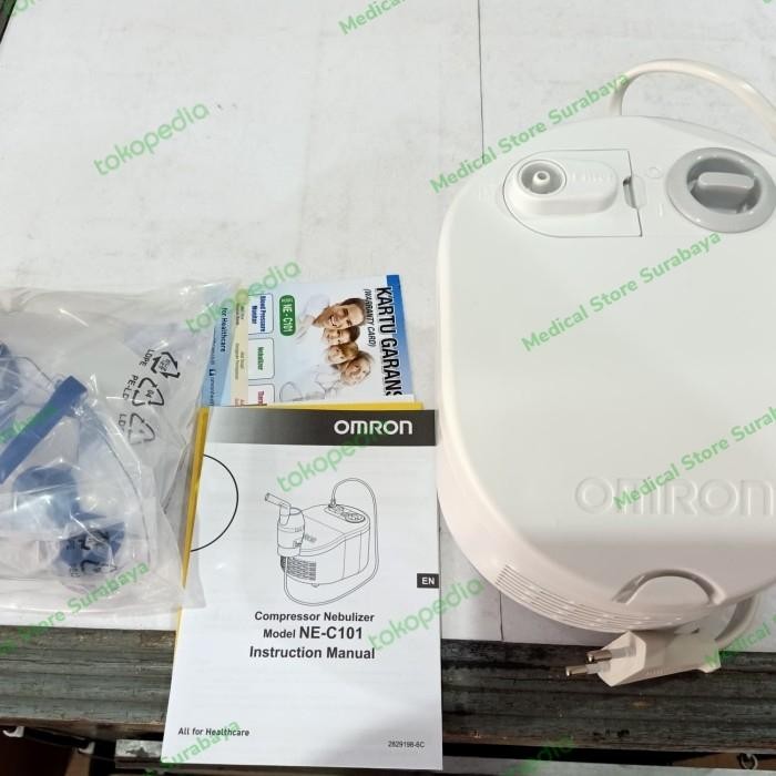 JTTOP" NEBULIZER OMRON NE-C101 ALAT TERAPI UAP BAYI ANAK DEWASA OBAT