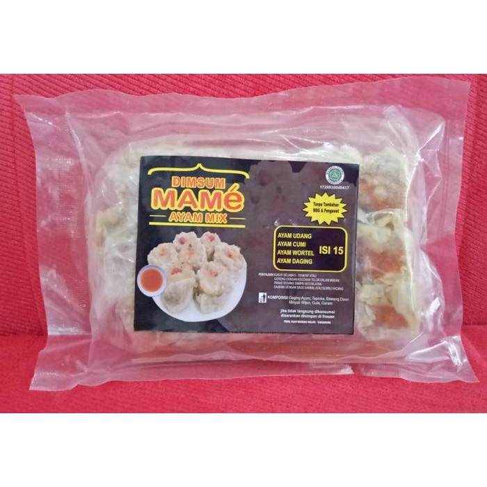 

DIMSUM MAME ISI BANYAK 15 BIJI RASA CAMPUR