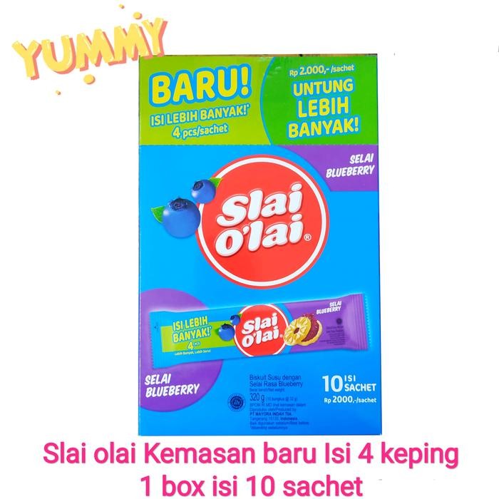 

SLAI OLAI BISKUIT SELAI ROMA BOX ISI 10 SACHET