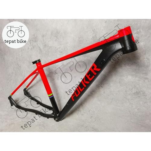Frame Sepeda Folker Teenage Boy MTB 27,5 - Blue-black, 17 / M
