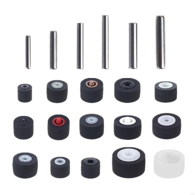 5Pcs Different Size Car Retractor Press Belt Pulley, Deck Radio Audio- Pressure Recorder Cassette De