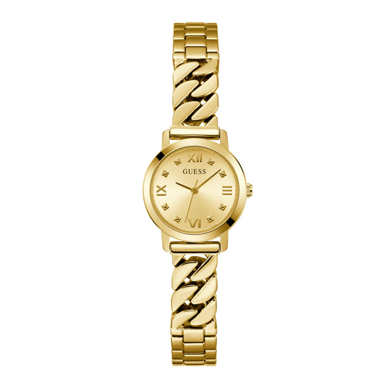 JAM TANGAN WANITA GUESS CHIME ORIGINAL GUESS GW0867L2 0867 GUESS GW0867 STAINLESS STEEL GOLD JAM WAN
