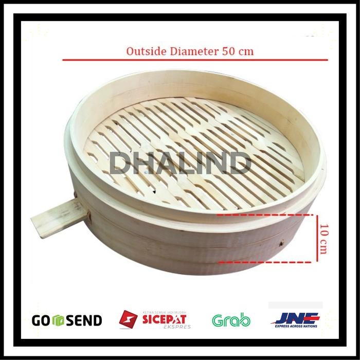 Klakat Dimsum Bambu Kukusan 50Cm / Hongkong