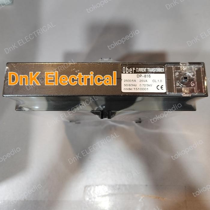 Promo Current Transformer/Ct Splitcore 2500/5A Merk Ober Type Dp-816